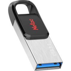 Netac UM3 128GB Flash Drive USB 3.2 Interface Read Speeds up to 120MB/s Metal Housing for Computers, Vehicle Devices, Game Consoles and Other Devices