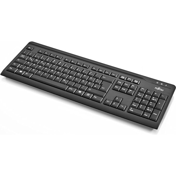 Fujitsu KB410 Tastatur USB Italienisch Schwarz