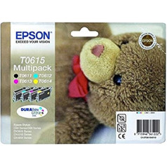 Epson C13T06154010 Originalios dažų juostos, 1 vnt., daugkartinė pakuotė (Schwarz, Gelb, Magenta, Cyan) L