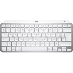 Logitech Teclado (Frances) MXKEYS MINI F. MAC WRLS ILLUM. WRLS GAIŠI PELĒKS - FRA - CENTRAL