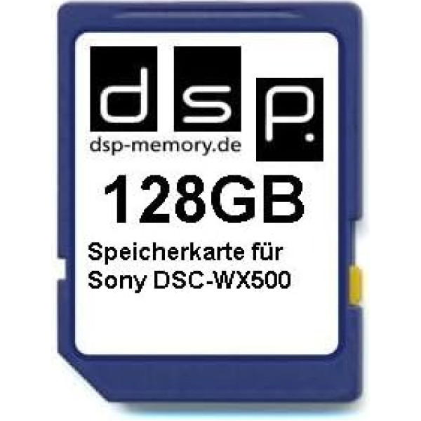 128 GB atmiņas karte priekš Sony DSC-WX500