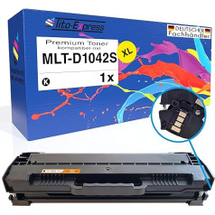 Tito-Express PlatinumSerie Toner XXL kompatibel mit Samsung MLT-D1042S ML-1660 K N ML-1661 K ML-1665 K ML-1666 ML-1670 ML-1675 ML-1860 ML-1865 W SCX-3000 SCX-3200 W SCX-3205 W