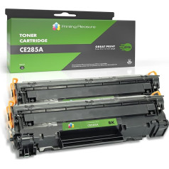 2 Toneriai, suderinami su Canon CRG 725 für Canon I-Sensys LBP-6000 LBP-6000B LBP-6018 LBP-6020 LBP-6020B MF-3010 - Schwarz, hohe Kapazität