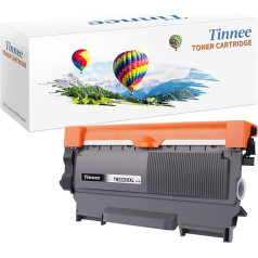 Tinnee TN2220 tonerio kasetė (1 x juoda), Brother TN2220 tonerio pakaitalas, suderinama su MFC-7360N HL-2130 DCP-7055 DCP-7060D HL-2240D HL-2240 HL-2250DN HL-2270DW MFC-7460DN 7860DW FAX-2840