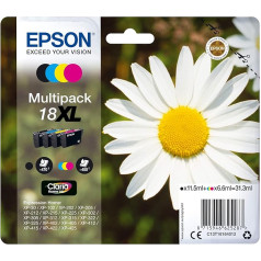 Epson C13T18164022 Multi-Pack (Schwarz, Gelb, Magenta, Cyan) Original Tintenpatronen Iepakojumā 1 gab.