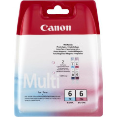 Canon 4709A018 BCI-6PC/PM Tintenpatrone foto cyan Multipack foto magenta