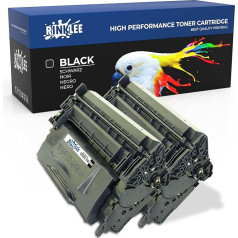 RINKLEE tonerio kasetės, skirtos CF226X CF226A, suderinamos su HP Laserjet Pro MFP M426dw MFP M426fdw M402dn MFP M426fdn M402n M402dw M402dw M402d | 2 juodos spalvos