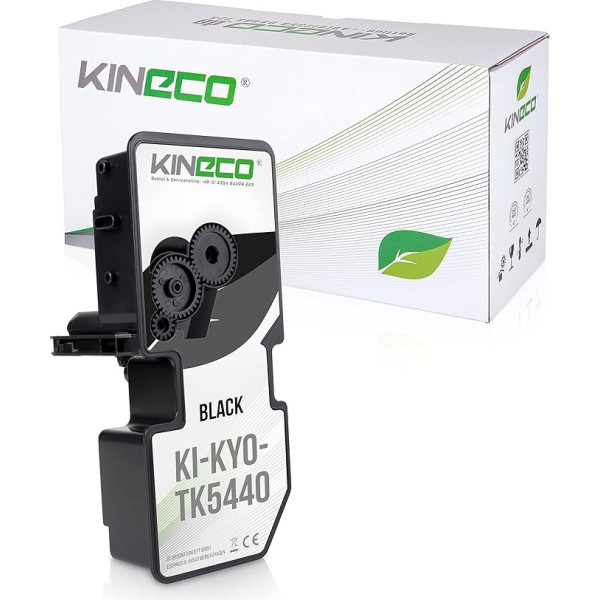 Kineco toneris saderīgs ar Kyocera TK-5440 priekš ECOSYS MA2100 PA2100 MA2100cfx MA2100cfx MA2100cwfx PA2100cwx PA2100cwx PA2100cx 2 800 lappuses melns