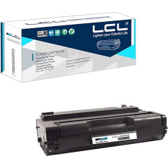 LCL atjaunota tonera kasetne 406990 SP3500XE SP3500N SP3500SF SP3510DN SP3510SF (1 melna), kas paredzēta Ricoh SP3500XE SP3500N SP3500SF SP3510DN SP3510SF SP3510DN SP3510SF