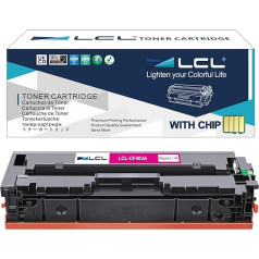 LCL saderīgs 201A CF403A (1 x Magenta) toneris, kas saderīgs ar HP Colour Laserjet Pro M252dw/M252n, Laser Jet Pro MFP M277dw/M277n