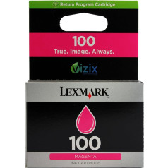 Lexmark 14N0901E 100 Tintenpatronen Standardkapazität 200 Seiten Rückgabe, magenta krāsā