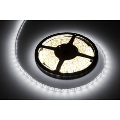 LED virtene 5m auksti balta ūdensizturīga (300x5050 SMD) 12V