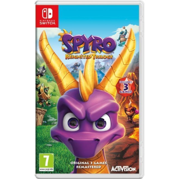 Plaion Spēle nintendo switch spyro reignited triloģija