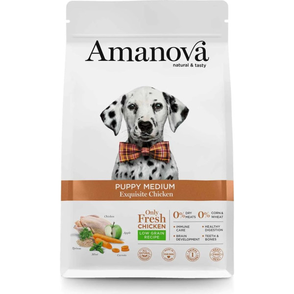 Amanova puppy medium exquisite chicken 2kg