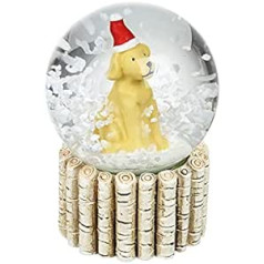 Heaven Sends Mini Santa Snow Globe