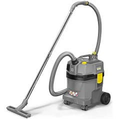 Kärcher Wet/Dry Vacuum Cleaner NT 22/1 Ap Te L, Power: Max. 1300 W, Container: 22 L, Suction Hose 1.9 m, Device Socket with PES Cartridge Filter, Floor and Crevice Nozzle, Dust Class L, Protection