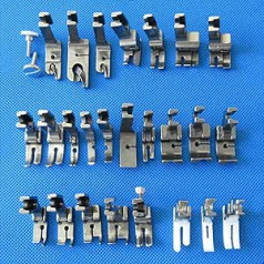 25 Piece Presser Foot Set, Sewing Presser Foot Set for 5550 8500 8700 9000 Industrial Sewing Machine