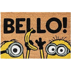 Grupo Erik Coconut Paklājiņš Doormat Minions – Dirt Trapper Mat 40 x 60 cm – Funny Door Paklājiņš iekštelpām