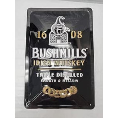Bushmills airiškas viskis – Blechschild (20 x 30 x cm)