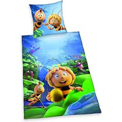 Herding Maya the Bee patalynės komplektas, medvilnė, kelių spalvų, vokiško dydžio