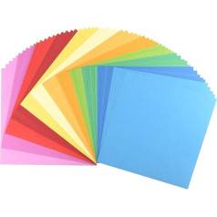 Vaessen Creative Florence Cardstock Basic 216 gsm kvadrātveida papīrs 12