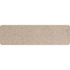 Efia Salonloewe Durvju paklājs Living Mat Minimat Mat Plain Washable (Smilšu, 30 x 100 cm)