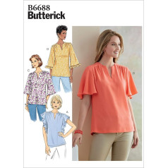 Butterick Šūšanas rakstu papīrs balts Dažādas krāsas