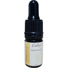 LIDKOR Immortelle ēteriskā eļļa 5 ml - Helichrysum Italicum - 100% dabīga eļļa difuzoram vai eļļas deglim - neatšķaidīta, bez spirta - vegāniska - organiska kosmētikas un aromterapijas sveču piedeva