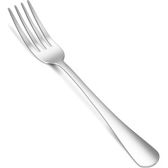 Galda piederumu komplekts ar dakšiņām, tējkarotēm un nažiem Enjoy Your Life Set of 12, vakariņu dakšiņas Dinner Forks Set of 12