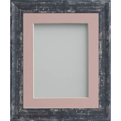 Frame Company Lynton 16x12 Perspex foto rāmis ar rozā stiprinājumu 14x10 collu izmēram