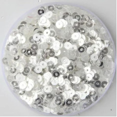 3mm 4mm 5mm 5mm 6mm PVC apaļais plakanais kauss Loose Sequins Sequins Šūšanas kāzu amatniecības DIY aksesuāri 10g