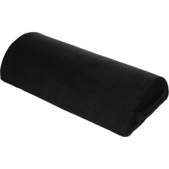 Healvian ceļa spilvens Pārnēsājams kakla spilvens Comfort kakla spilvens Memory Foam Half Moon Sleeping Pillow Black