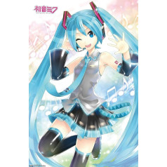 Trends International Hatsune Miku sienas plakāts 22,5 x 34 collas bez rāmja