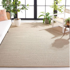 SAFAVIEH Natural Fibre Collection Rug for Living Room, Dining Room, Bedroom, Short Pile, Natural, 183 x 274 cm