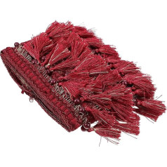 VILLCASE Tassel Hanging Tassel Lace Aksesuāri šūšanai Tassels Bead Decor Fringe Trim aizkariem Trimming for DIY Tassel Auduma aizkaru Tassel Auduma apdares dīvāns Poliesters