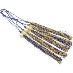 ULDIGI 5gab Tassel Hanging Fringes Graduation Hat Aksesuāri Tassels Bakalaureāts Tassel Graduation Tassel 2023 Gold Decor 2023 Tassel Graduation Golden Tassel Graduation Cap Blue Cap Polyester