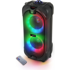 EP157 bt fm led rgb rythm speaker