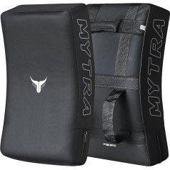 Mytra Fusion MMA Muay Thai Kick Pads Izliektas cīņas mākslas karatē spilventiņi Kickboxing Pads