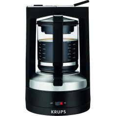 Krups KM 4689 kafijas automāts - kafijas automāti (Iebūvējams, Mocha, Melns, Nerūsējošais tērauds, Krūzis, Stikls)