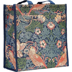 Signare Gobelēns iepirkumu soma, iepirkumu maisā, iepirkumu, Tote Bag, iepirkumu sieviešu liela plecu soma ar William Morris dizainu