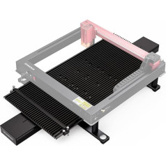 ATOMSTACK R5 automātiskais konveijers, mobilais pagarinājuma komplekts A6/A12/A24 sērijas lāzergraveriem, darba zona 800 x 400 x 40 mm, maksimālais ātrums 400 mm/s sērijveida gravēšanai