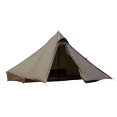 OneTigris Tetra Ultralight Teepee telts 1-2 personām, pārgājienu telts, kempinga telts, ūdensnecaurlaidīga, 3 sezonas, ideāli piemērota kempingam, brīvdabas tūrismam, nometnei ar mugursomu