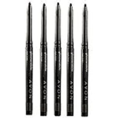 5 x Avon Eyeliner Glimmerstick Blackest Blackest Black Ūdensnoturīgs