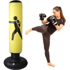 Solomi 63 collu piepūšamais PVC Punch Bag Fitness Kickboxing Muay Thai Training Punch Bag