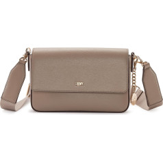 DKNY Sieviešu iepirkumu soma Bryant Medium Flap Shopper, bēša, bēšs