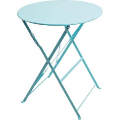 Bolero ronde staļļi opklapbare tafel tirkīza 59,5cm