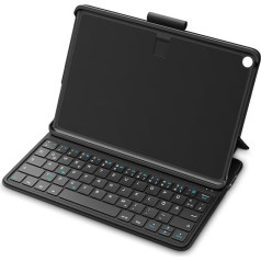 Pilnīgi jauns, Amazon paredzēts Bluetooth tastatūras futrālis Amazon Fire HD 10, (13. paaudzes, 2023. gada izlaidums)