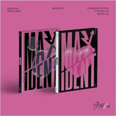 JYP Entertainment Stray Kids - Maxidnt [Standarta izdevums] Albums + Priekšpiegādes pabalsts (Heart ver.), (SMK1348)