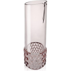 Kartell 1490E9 Karaffe Jellies Family, rosa caurspīdīgs