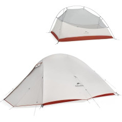 Naturehike Cloud Up Pro 2 Person telts Double Ultralight kempinga telts Lietumizturīga kempinga pārgājienu telts 3-4 sezonu telts